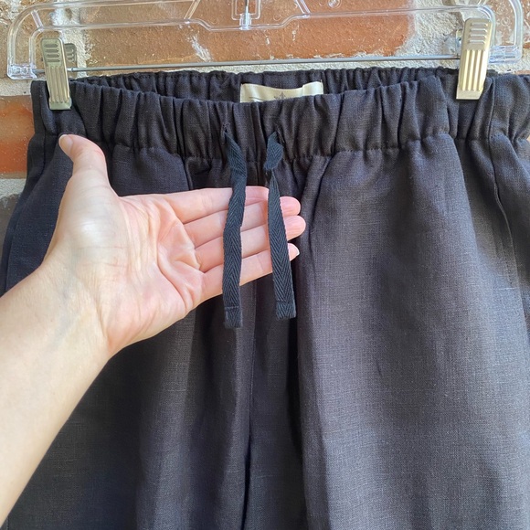 Crown Linen Designs  Wide Leg Classic Capri pant XS - Picture 5 of 10